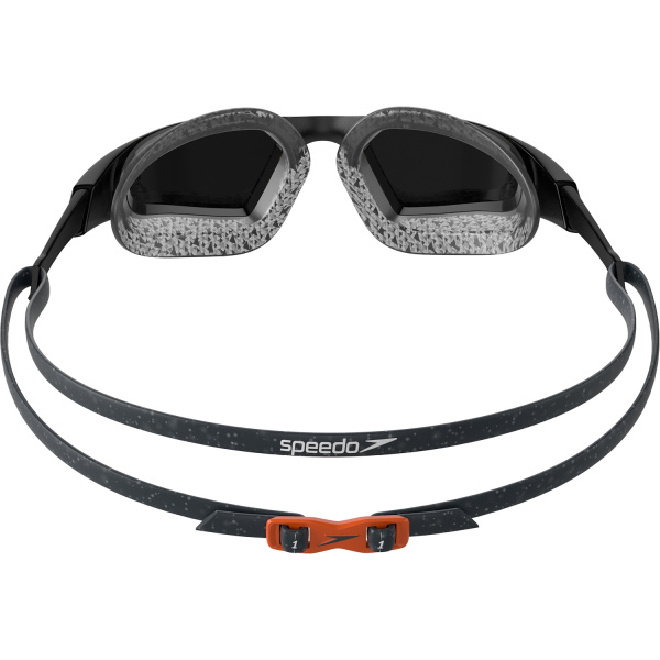 Очки для плавания Speedo Aquapulse Pro Mirror (зеркальные; черный/серый/оранжевый)